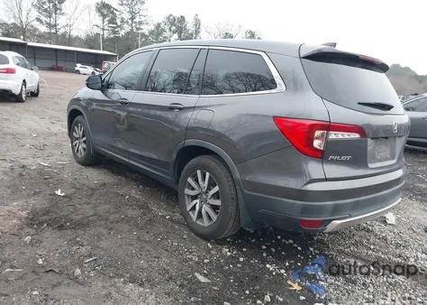 2019 Honda Pilot Ex-L z USA, uszkodzony, nr VIN 5FNYF5H54KB012767